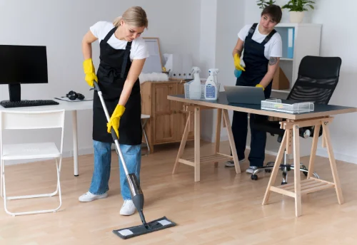 Nettoyage de bureau professionnel à Jaulnay